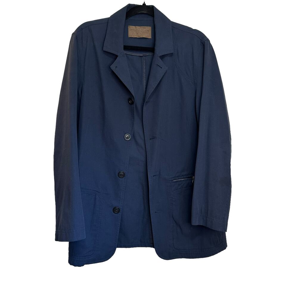 Comstock & Co Blue Shirt Utility Jacket sz XS/S